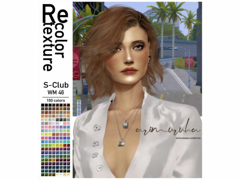 [Arimuruha] Retexture Sclub WM 46 By Arimuruha Sims 4 CC