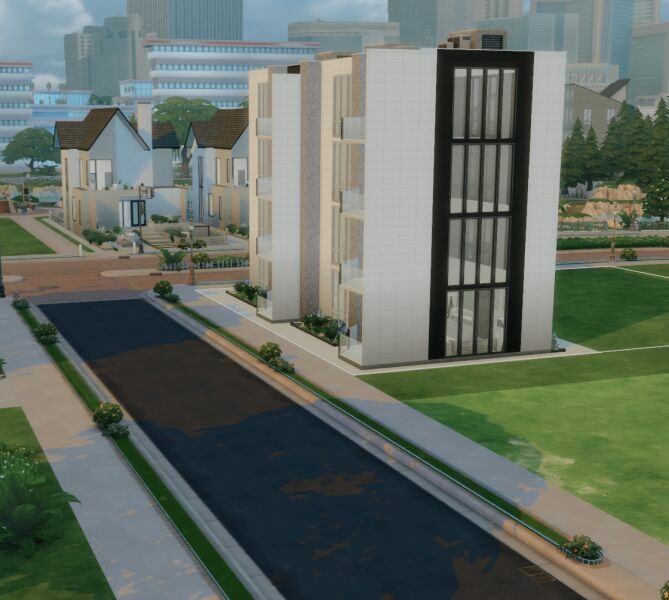 sims 4 cc arrow point apartments 2