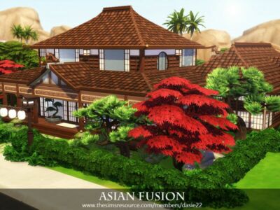 Asian Fusion By Dasie2 Sims 4 CC