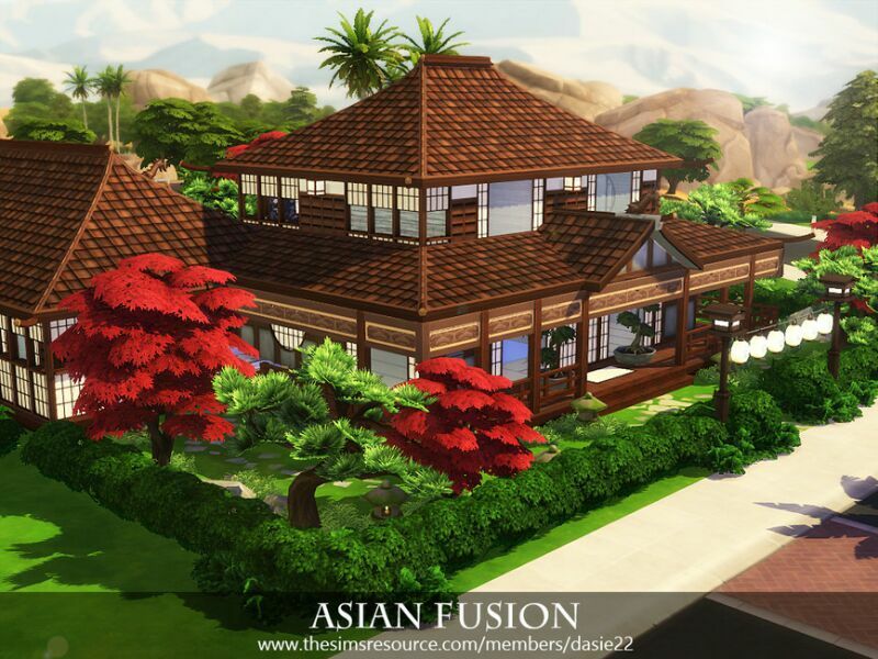 sims 4 cc asian fusion by dasie2 3