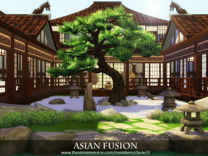 sims 4 cc asian fusion by dasie2 4