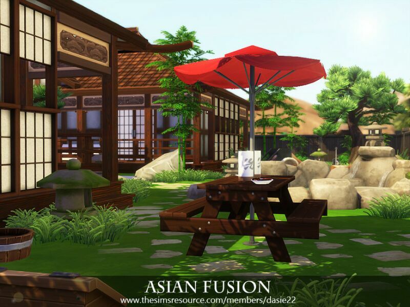 sims 4 cc asian fusion by dasie2 5