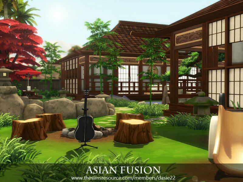 sims 4 cc asian fusion by dasie2 6