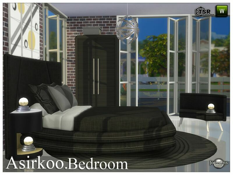 sims 4 cc asirkoo bedroom by jomsims 7