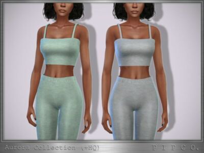 Aurora TOP. By Pipco Sims 4 CC