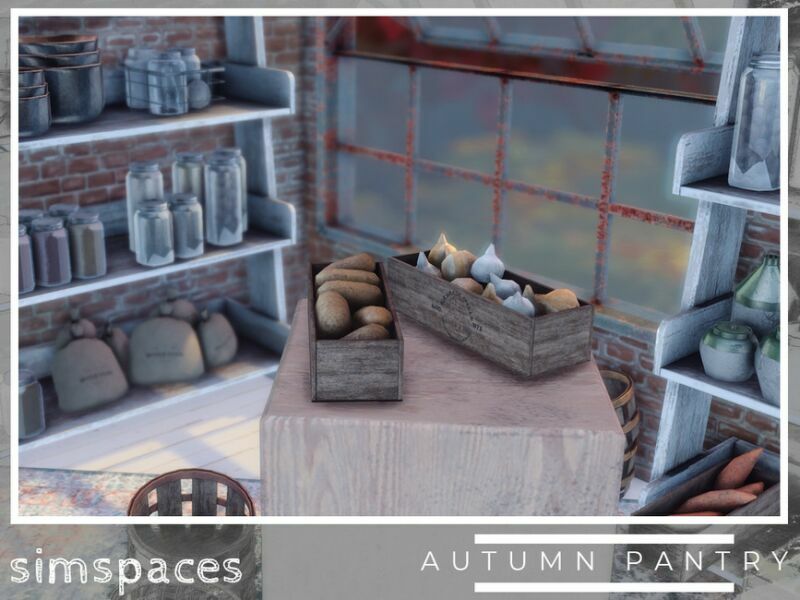 sims 4 cc autumn pantry by simspaces 2