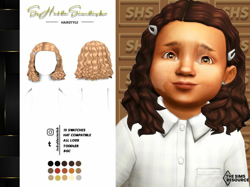 Avery Hairstyle By Sehablasimlish Sims 4 CC