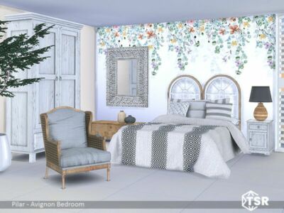 Avignon Bedroom By Pilar Sims 4 CC