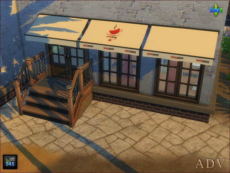 sims 4 cc awnings for shops 3