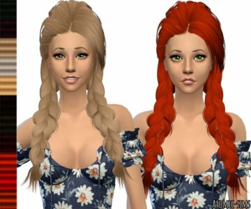 B-Flysims Hair 142 Retexture By Atomic-Sims Sims 4 CC