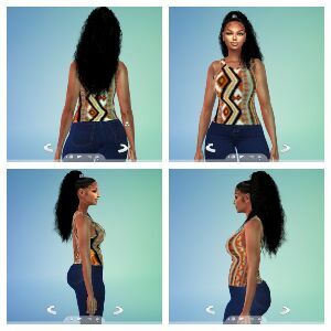 Baby Girl TOP By Moonlightsimmer Sims 4 CC