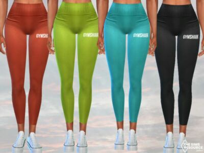 Basic Fitness Leggings By Saliwa Sims 4 CC