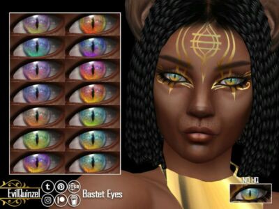 “Bastet Eyes / EYE Colors” Sims 4 CC