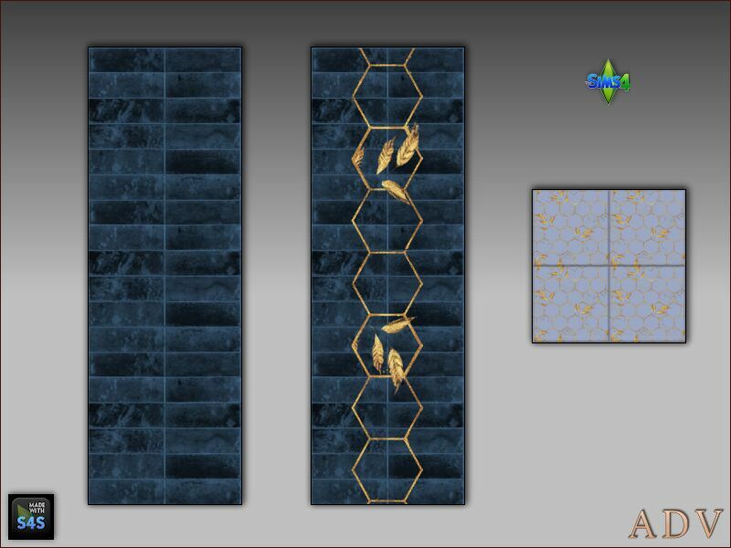 sims 4 cc bath tiles and mats 3