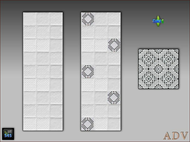 sims 4 cc bath tiles and mats 5