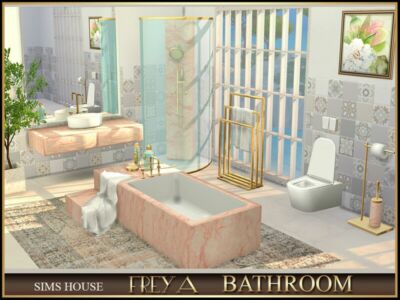 Bathroom Freya Sims 4 CC