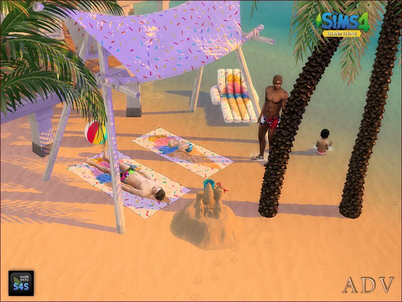 sims 4 cc beach sets 10