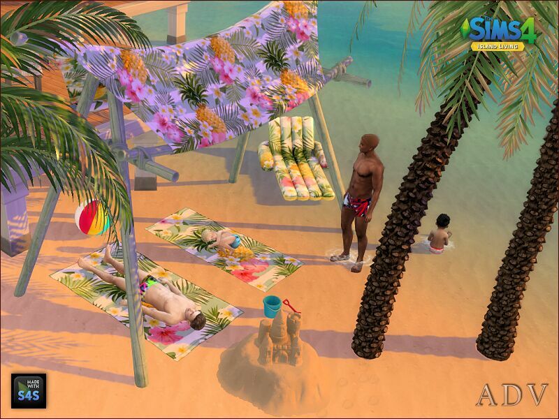 sims 4 cc beach sets 11