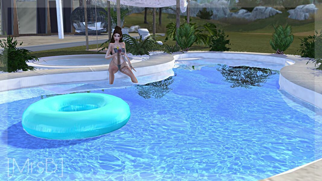 Beach Water | 7 Swatches By Mrsbarbiex3 Sims 4 CC