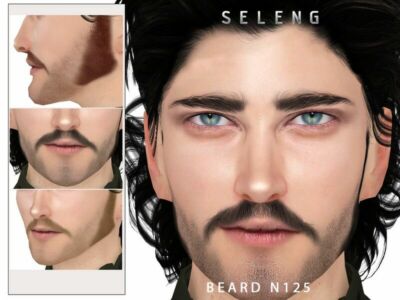 Beard N125 By Seleng Sims 4 CC