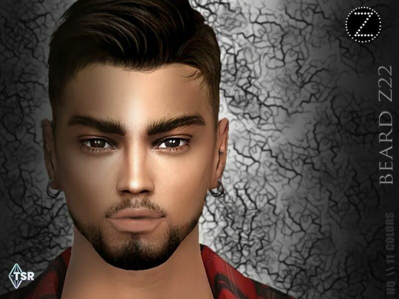 Beard Z22 By Zenx Sims 4 CC