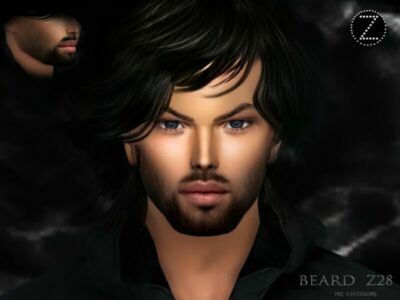 Beard Z28 By Zenx Sims 4 CC