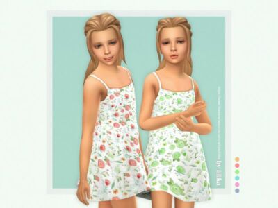 Benita Dress By Lillka Sims 4 CC