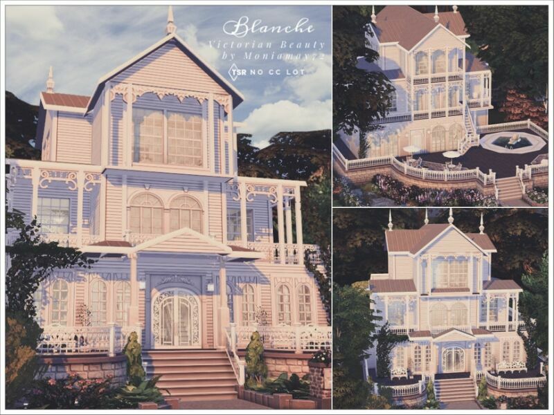 sims 4 cc blanche victorian beauty no cc lot by moniamay72 3