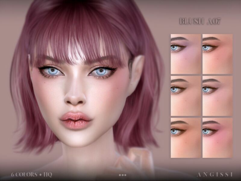 Blush-A07 By Angissi Sims 4 CC