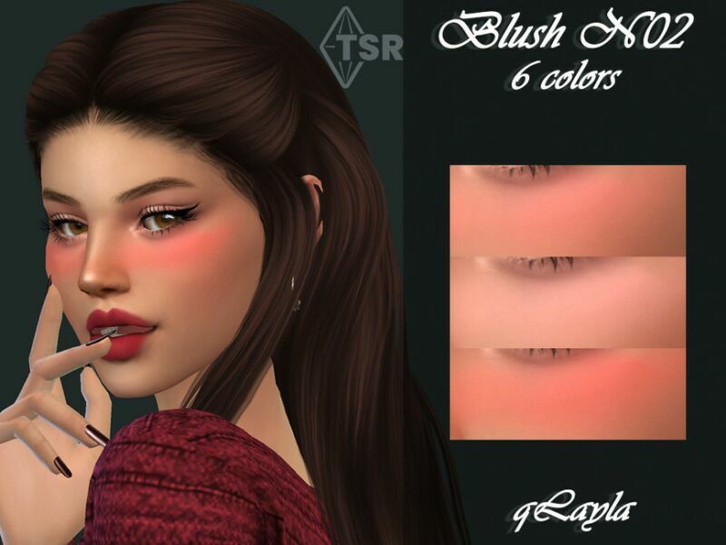 Blush N02 By Qlayla Sims 4 CC