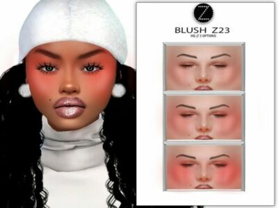 Blush Z23 By Zenx Sims 4 CC