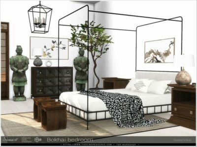 Bokhai Bedroom By Severinka_ Sims 4 CC