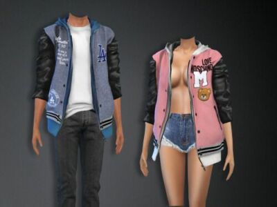 Bomber Jacket Sims 4 CC