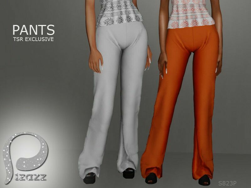 Boot CUT Slacks Sims 4 CC