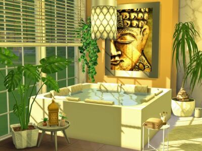 Borneo Bathroom – CC By Flubs79 Sims 4 CC