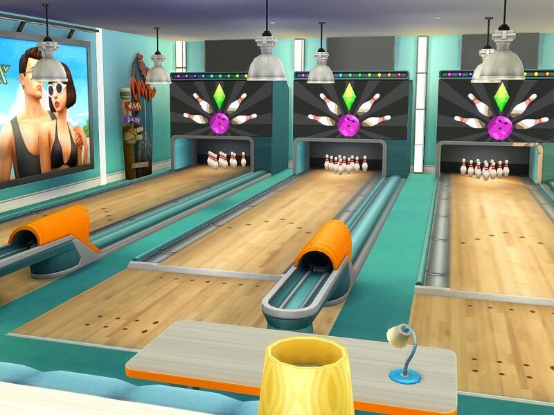 sims 4 cc bowling diner no cc by flubs79 4