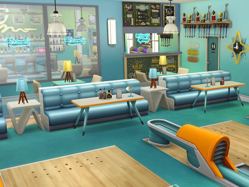 sims 4 cc bowling diner no cc by flubs79 5