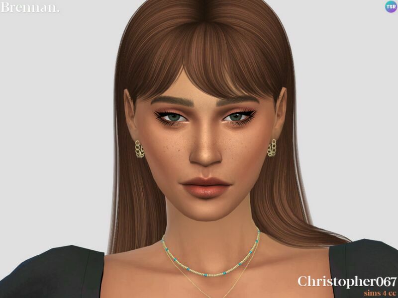 sims 4 cc brennan earrings by christopher067 2