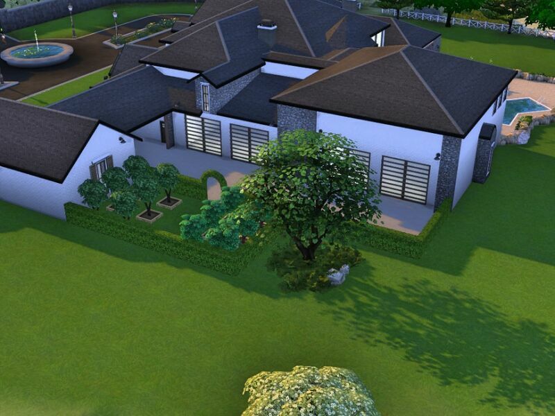 sims 4 cc brindleton manor by gredsuke 5