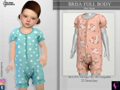 Brisa Full Body By Katpurpura Sims 4 CC