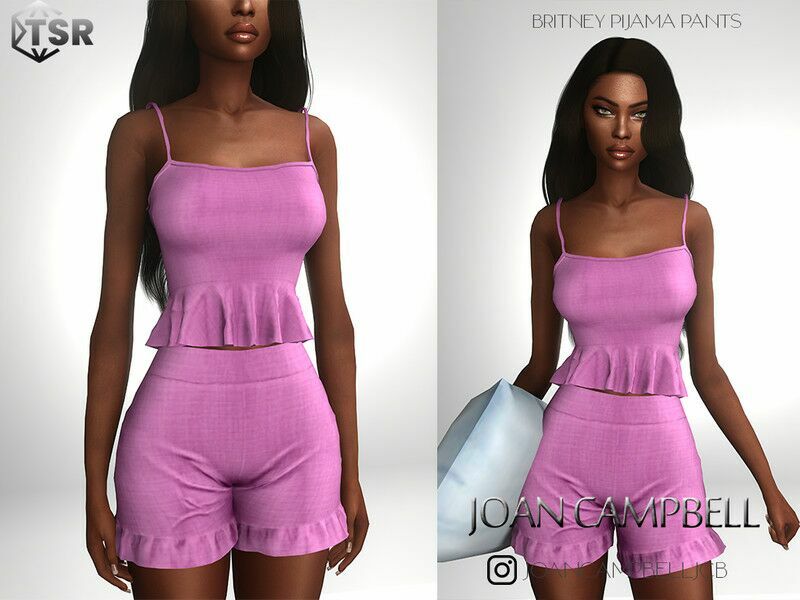 Britney Pijama Pants Sims 4 CC