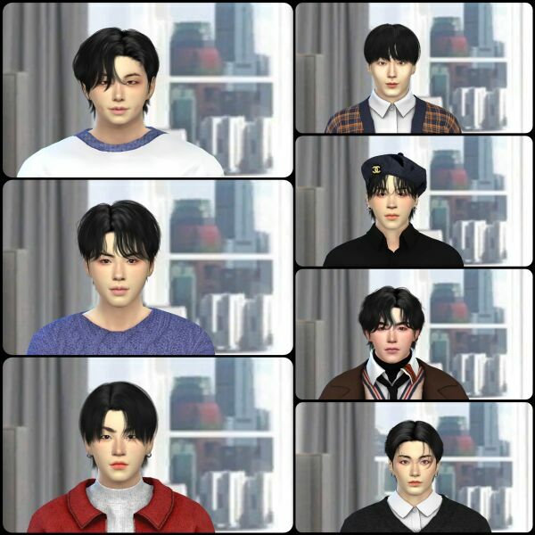 BTS Sims By Deonnasims Sims 4 CC