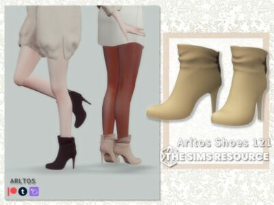 Buckle Boots / 121 By Arltos Sims 4 CC