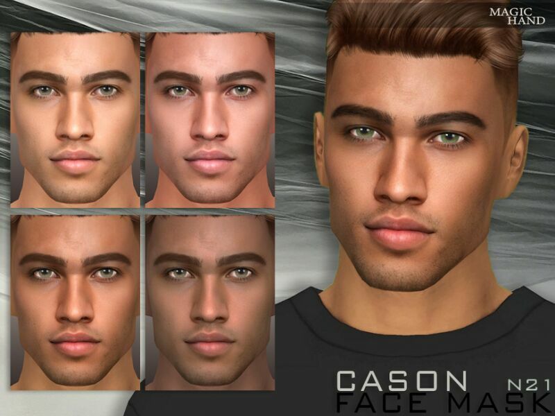 Cason Face Mask N21 By Magichand Sims 4 CC