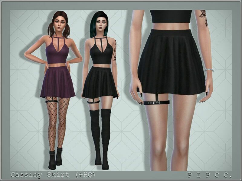 Cassidy Skirt. By Pipco Sims 4 CC