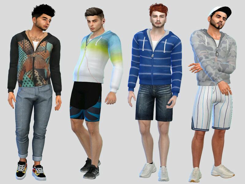 Casual Athletic Sweater By Mclaynesims Sims 4 CC