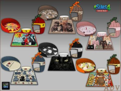 CAT Accessories Sims 4 CC