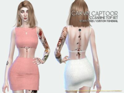 Cc.sabime TOP SET Sims 4 CC