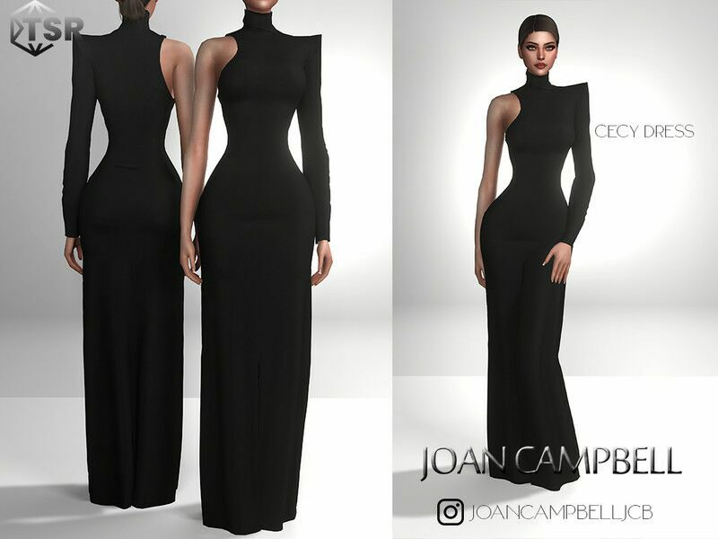 Cecy Dress Sims 4 CC