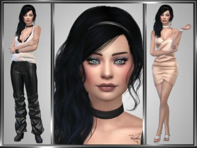 Charlene Caen By Trasras Sims 4 CC